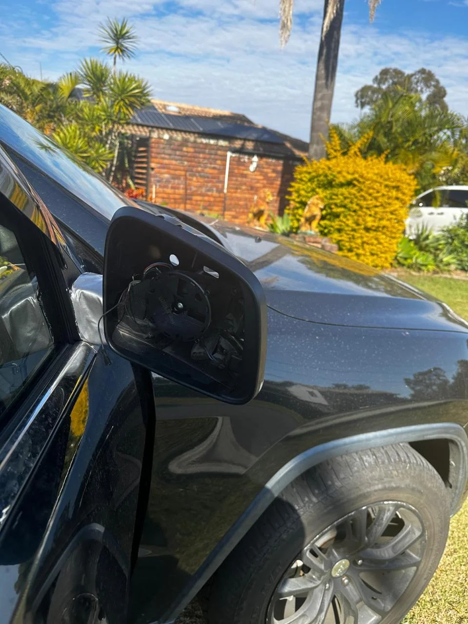 Before complete mirror housing replacement